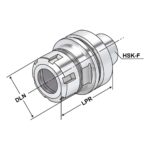 ER Pens Tutucu HSK 63 - 2/20 - 100 | ER 32