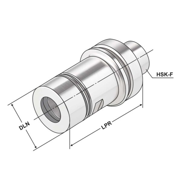 Hassas ER Pens Tutucu HSK 63 - 2/20 - 100 | ER 32