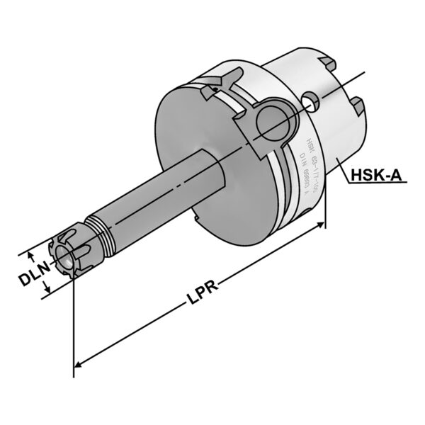 ER Pens Tutucu HSK 100 - 2/16 - 100 | ER 25 | Mini
